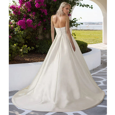 恋人ボールガウンのウェディングドレスとデタッチスカートコートトレインフォーマルブライダルドレス